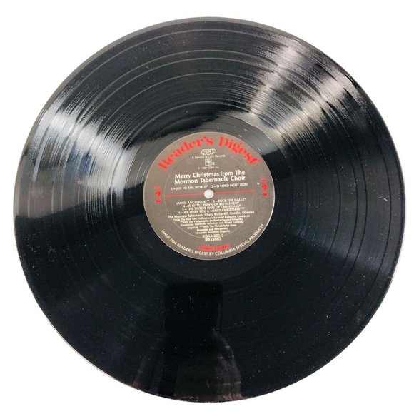 Merry Christmas From The Tabernacle Choir Vinyl LP Record Album 1981 RDA-221 D - Picture 5 of 7